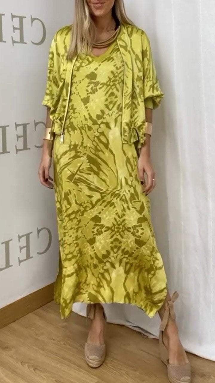 casual two-piece dress