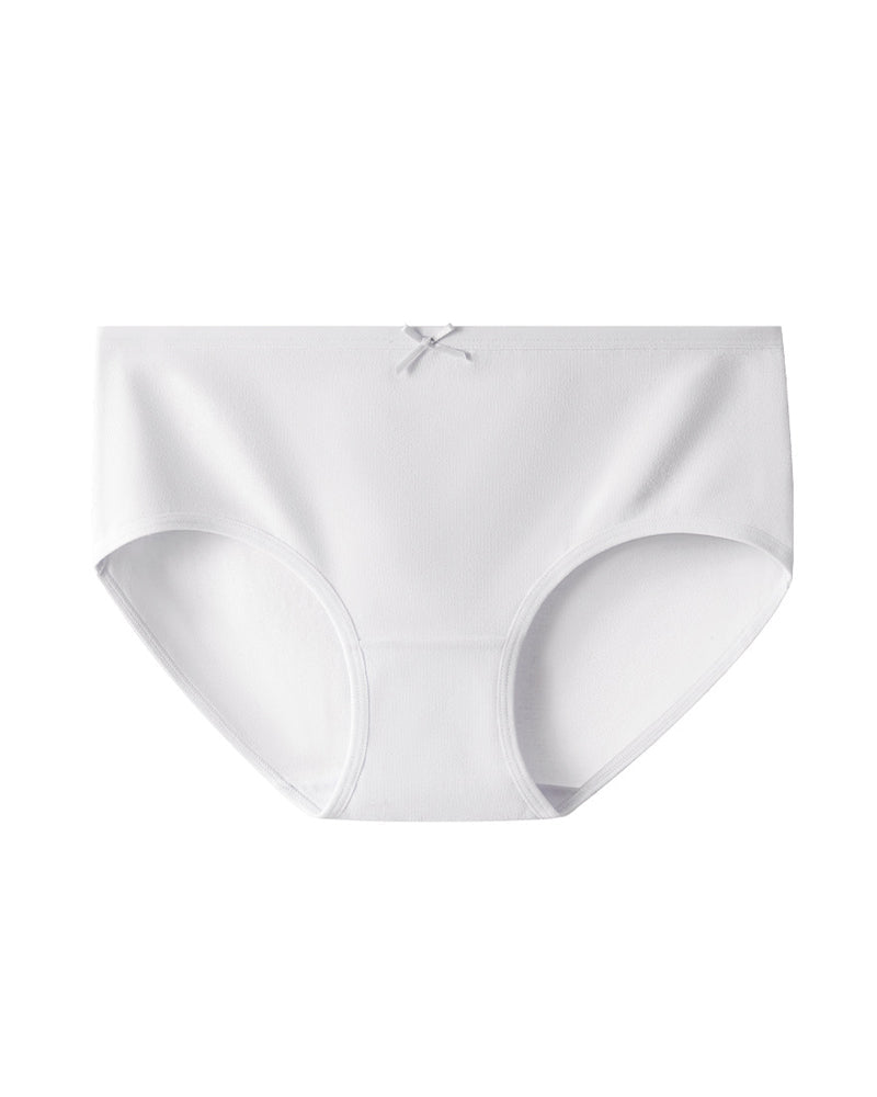 Women's 10A Antibacterial Crotch Lined Cloud-Feel Cotton Comfortable Breathable Underwear
