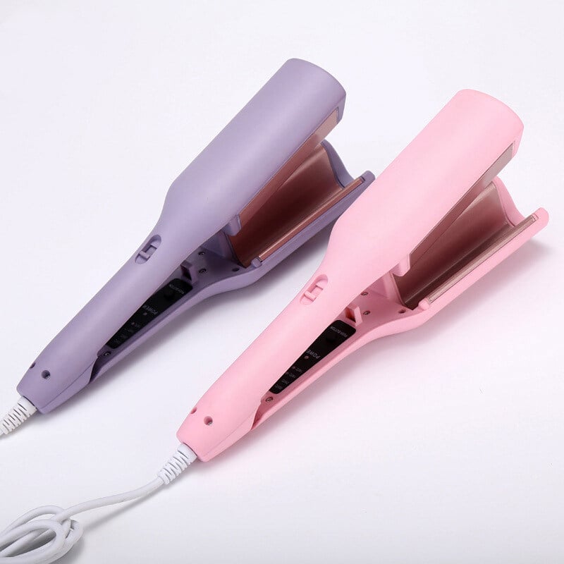 french wave hair curling iron