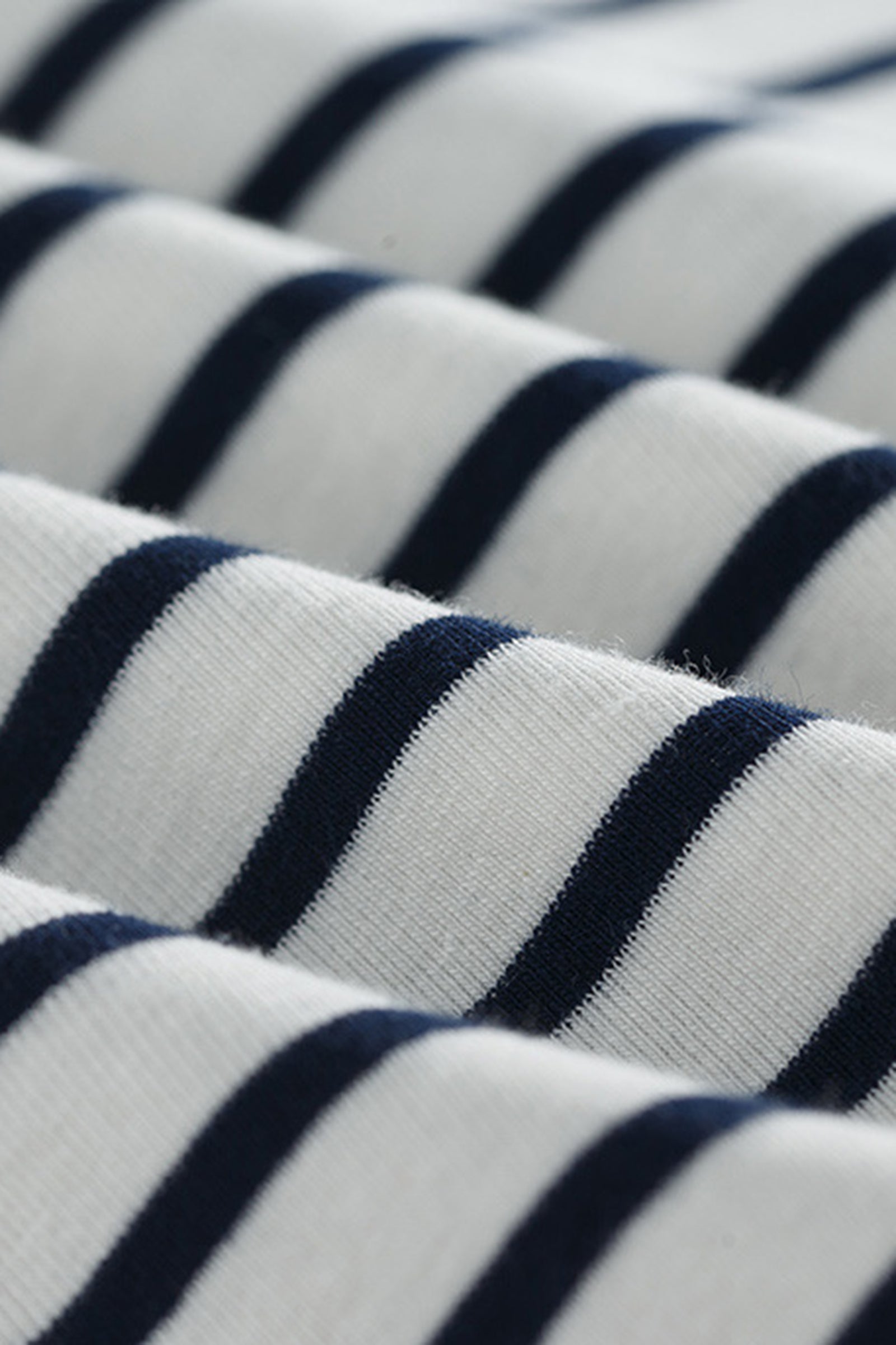 Striped Square Neck T-Shirt