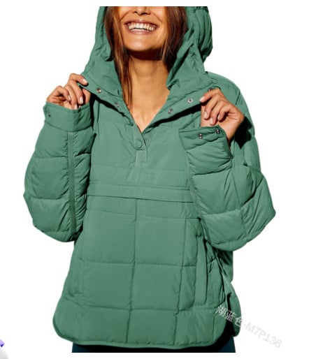 Oversized Hooded Puffer Jacket