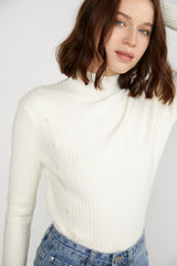 Rozlyn White Essential Sweater