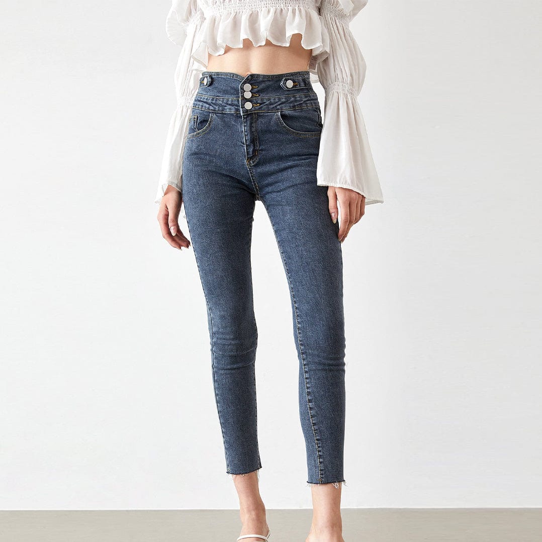 Saisha Slate Grey High Waist Leggings