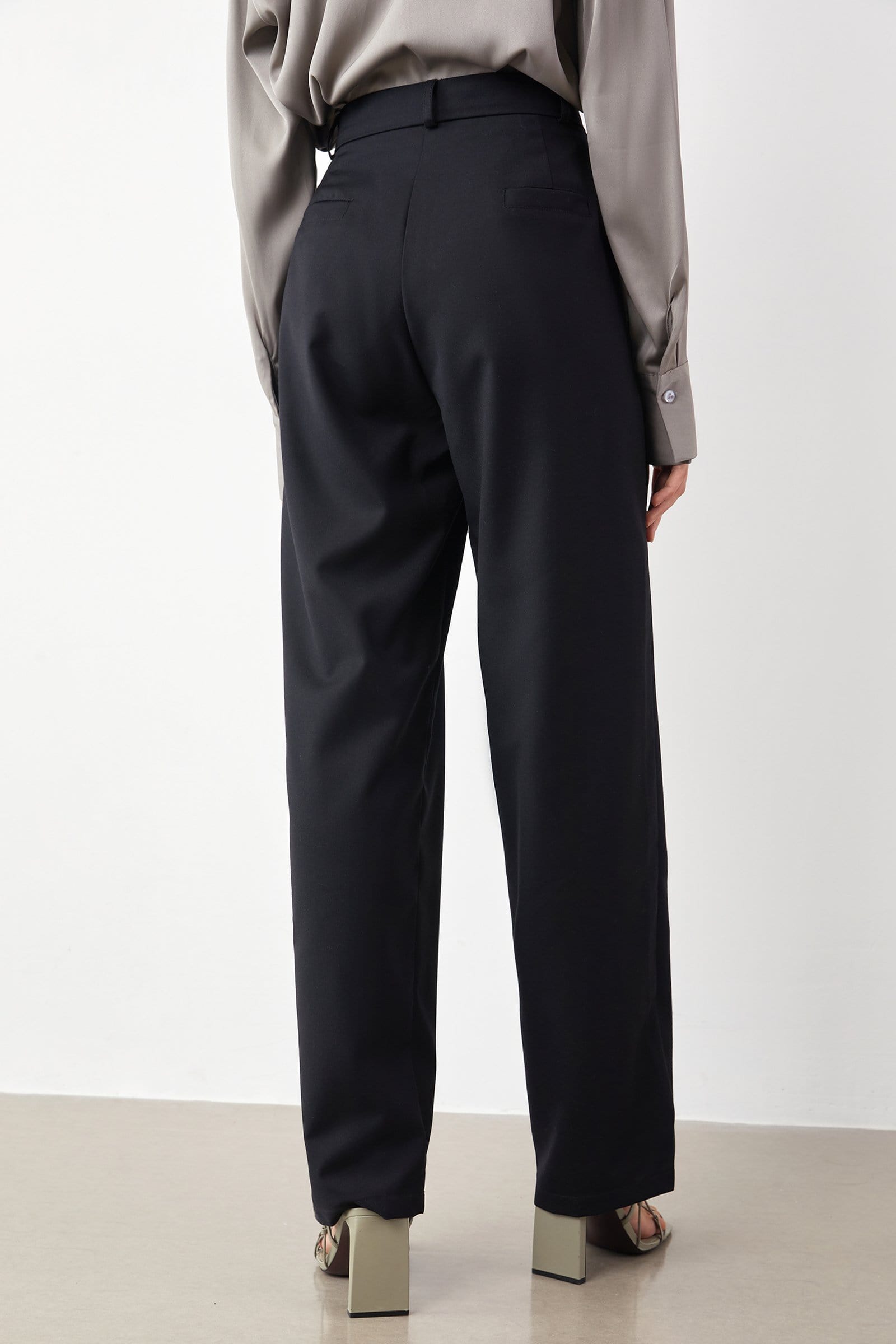 Whitley Black Slouchy Pants