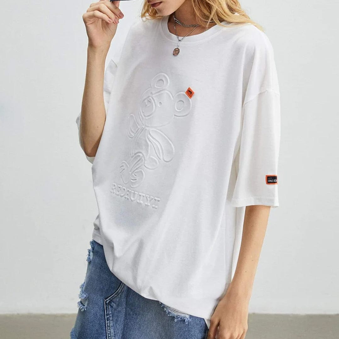 Juniper Oversized White T-Shirt