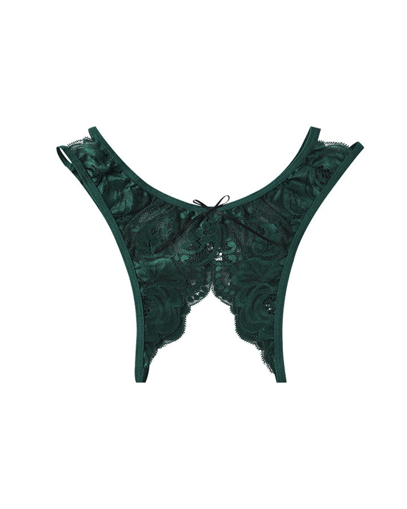 Women's Lace Open-crotch Panties