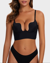 2 PackLow Back Secret Plunge Bra - Black
