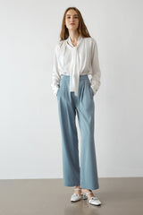 Eleni White Tie Shirt