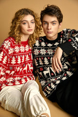 Damiyah Unisex 1pc Red Christmas Sweater