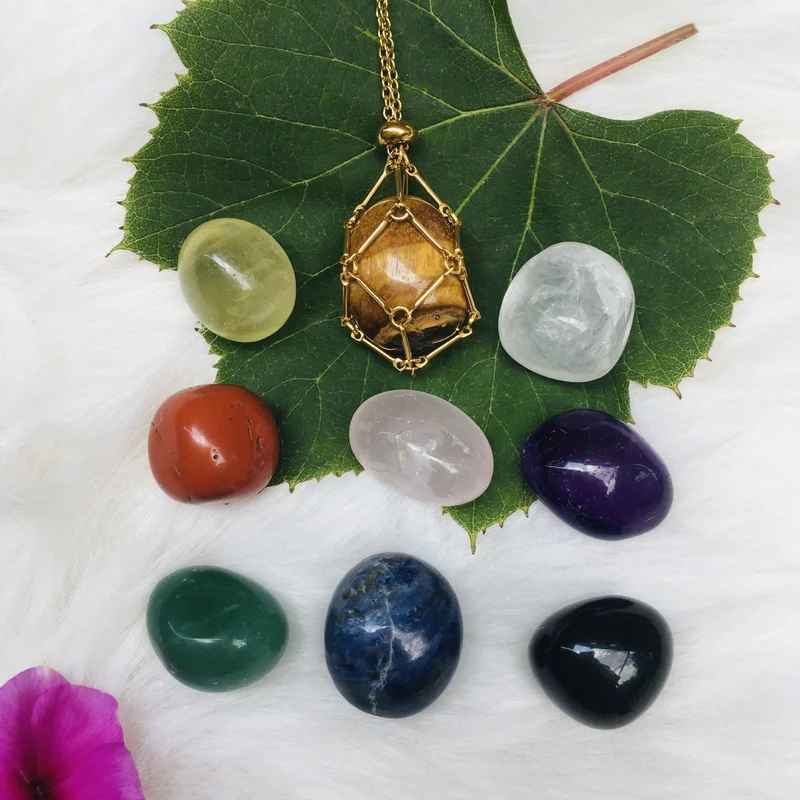 Crystal Gemstone Necklace