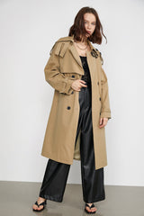 Sydel Wheat Belt Trench Coat