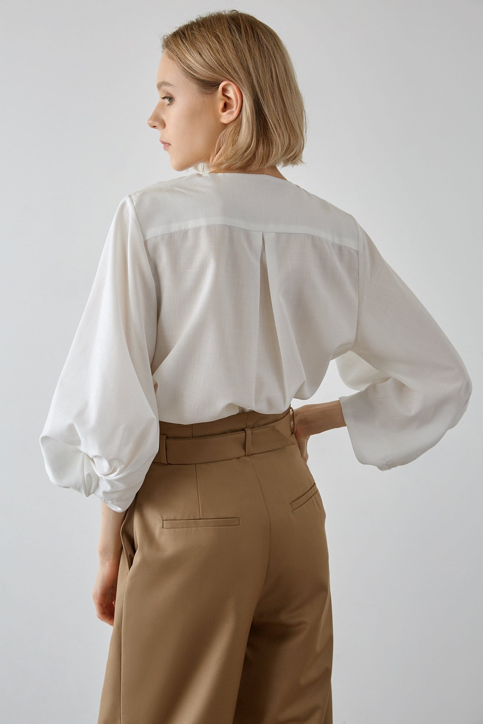 Lillianna White Long Shirt