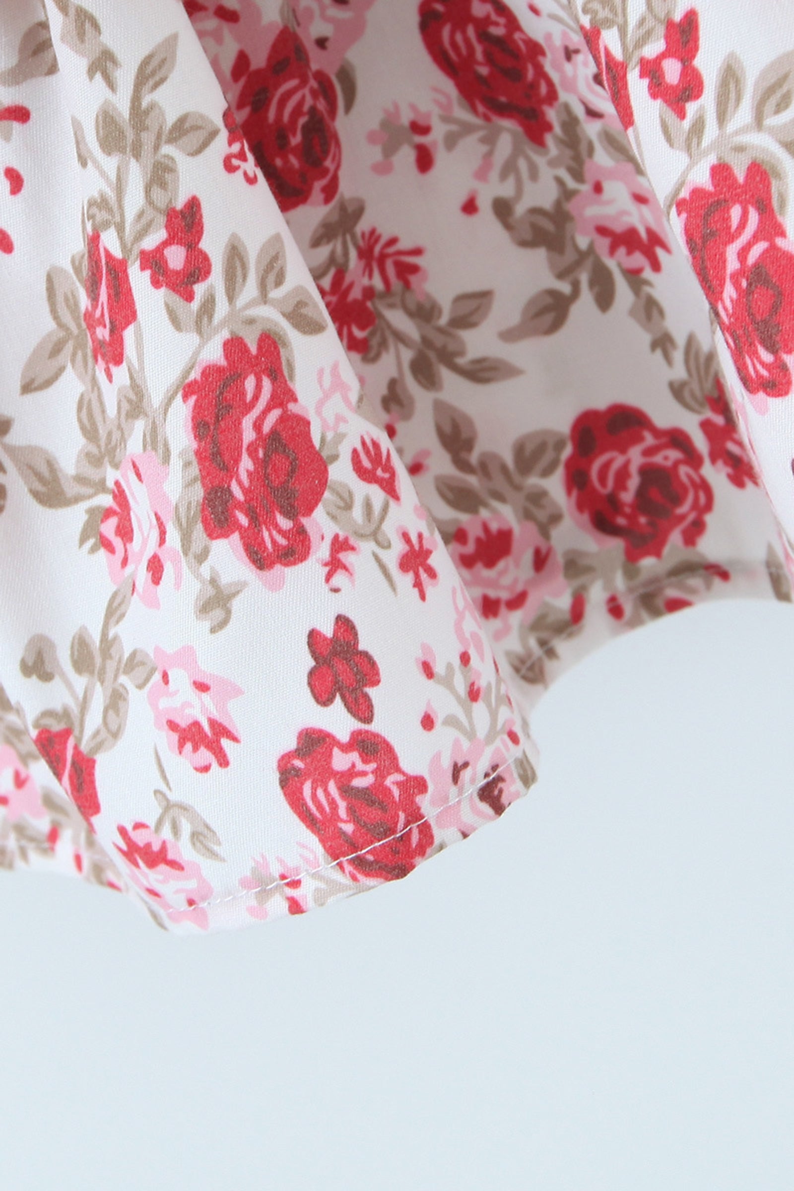 Pink Floral Print Tiered Bustier Mini Dress