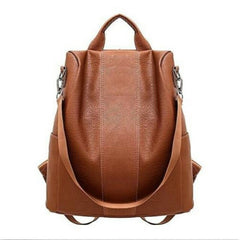 Limited Leather Ladies Anti-theft Backpack