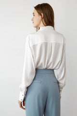Eleni White Tie Shirt