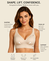 Plus Size Jelly Push-Up Bra