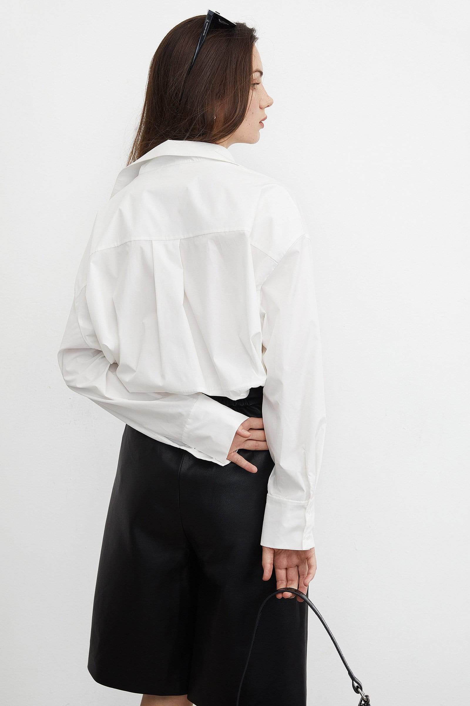Essential White Button-Up Shirt