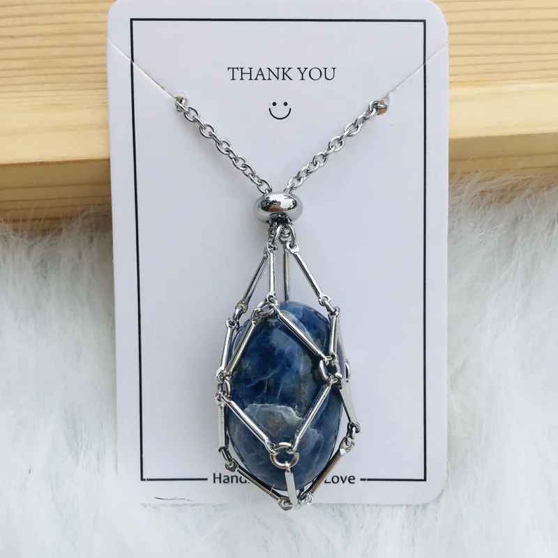 Crystal Gemstone Necklace