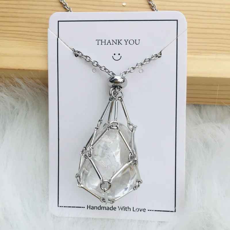 Crystal Gemstone Necklace
