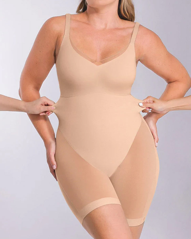 Women's Tummy Control Butt Lifting Seamless Sculpting Shapewear Bodysuit