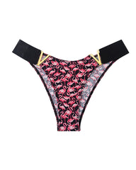 Seamless Colorblock Printed Panties