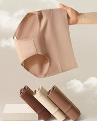Women's Cotton Skin-Friendly Breathable Slim High Waist Elastic Solid Color Underwear