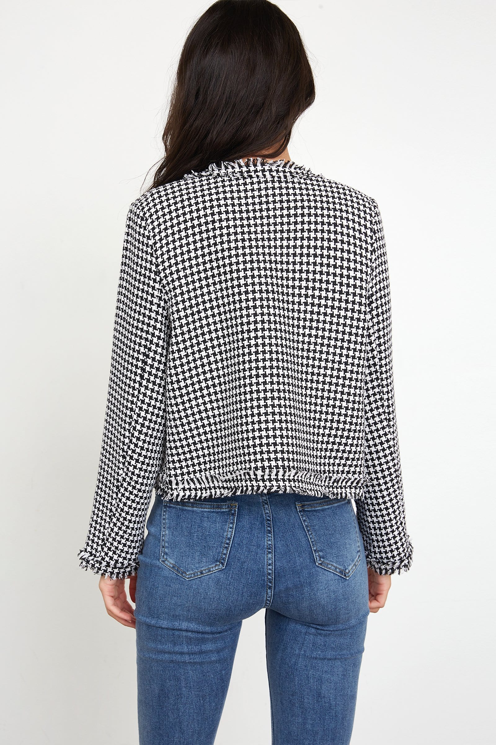 Dottie Black Button-Up Jacket