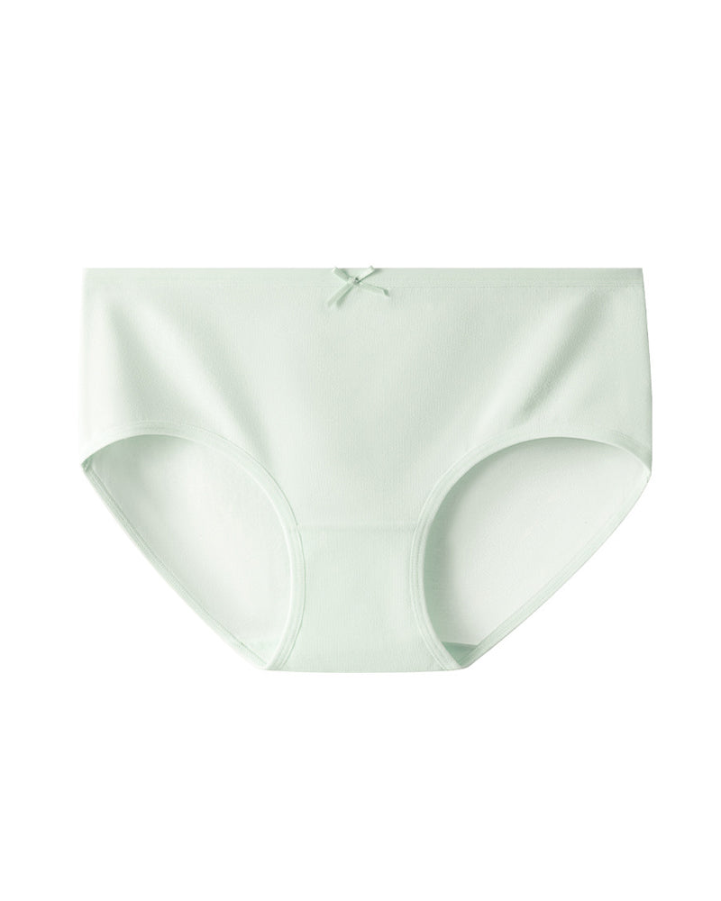 Women's 10A Antibacterial Crotch Lined Cloud-Feel Cotton Comfortable Breathable Underwear