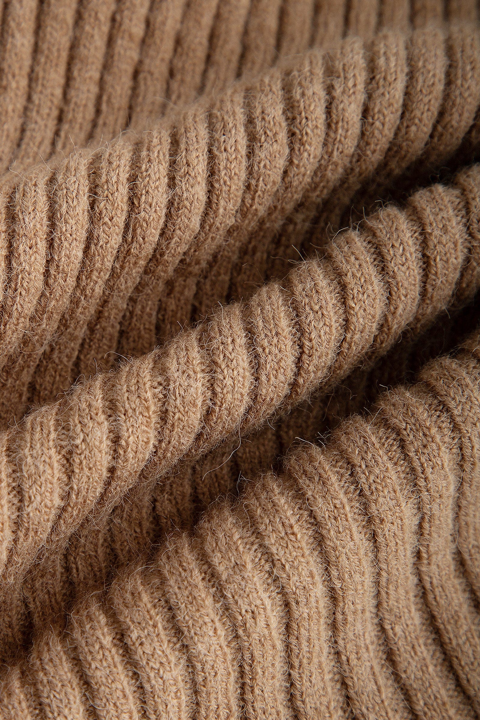 Yatzil Dark Golden Rod Premium Wool Contrast Sweater