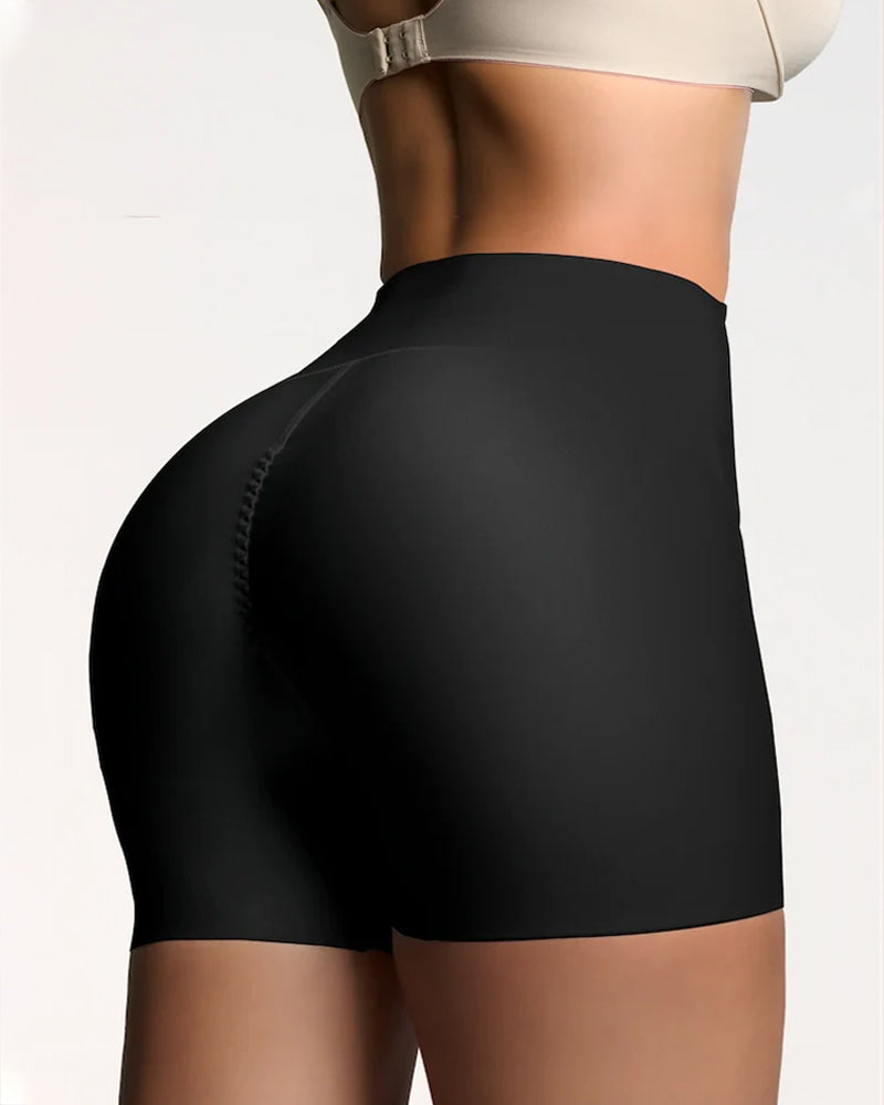 Women's Seamless High-Waisted Butt-Lifting Shaping Shorts