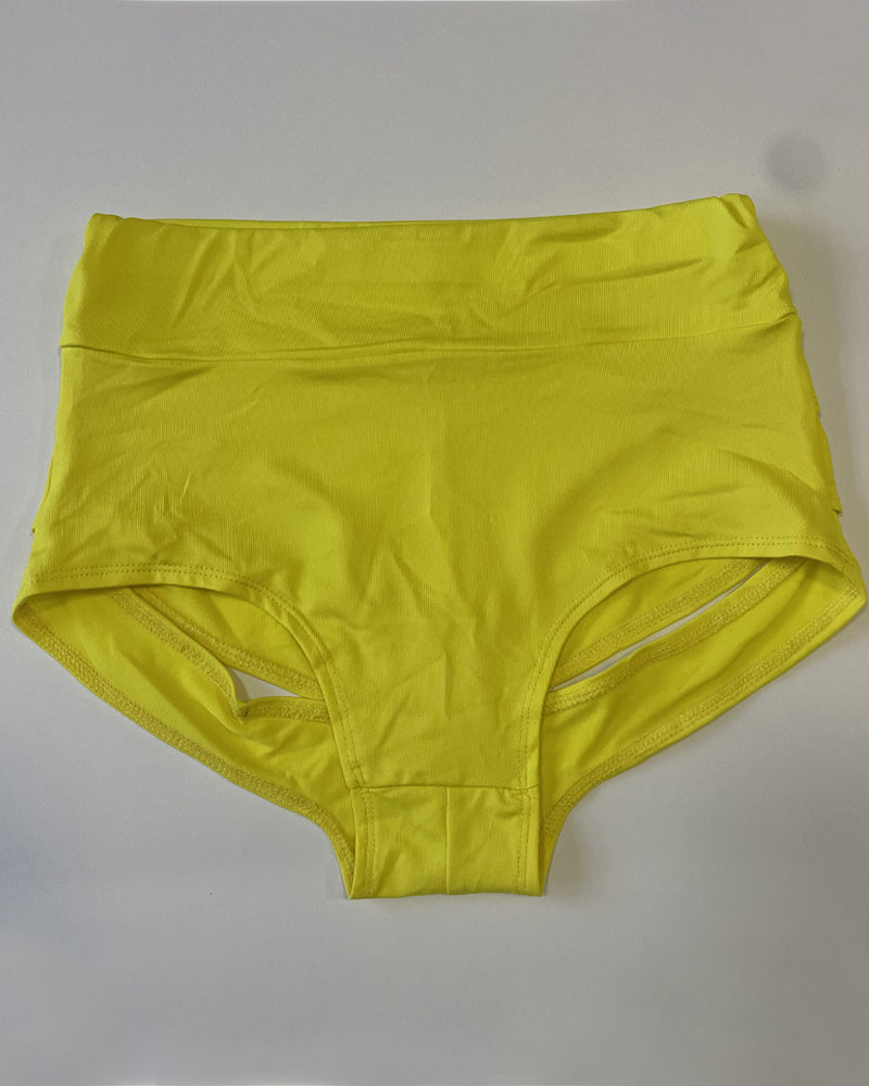 High-waisted Stretch Seamless Hollow Panties