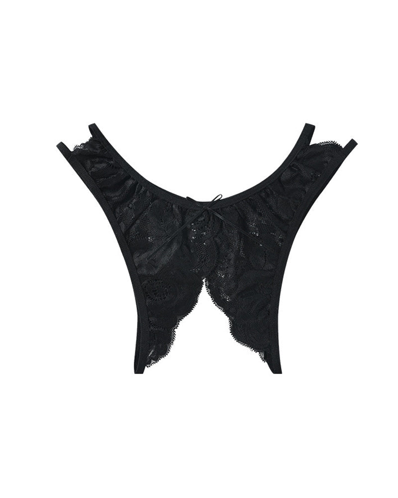 Women's Lace Open-crotch Panties