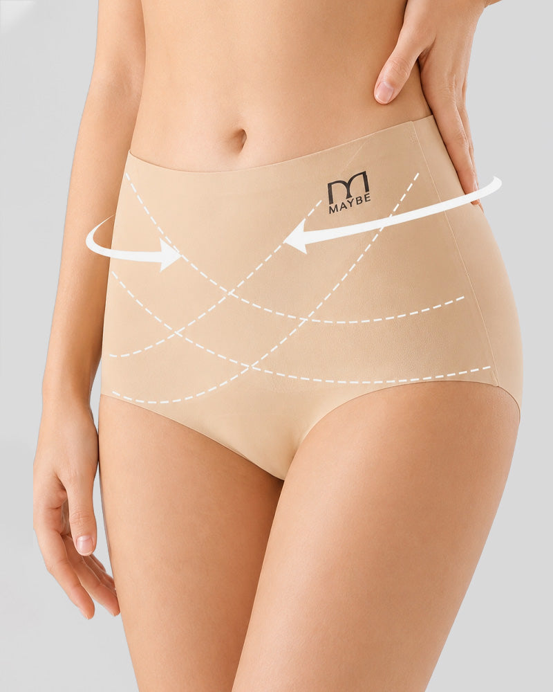 High Waist Tummy Control Seamless Breathable Panties