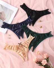 Women's Lace Open-crotch Panties