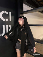 Rabbit Ears Solid Hoodie