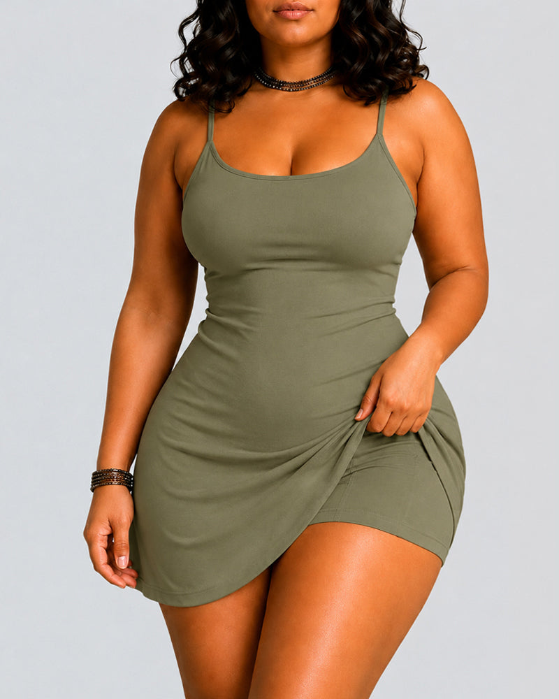 Casual Loose Stretchy Easy-to-Wear Yoga Dress