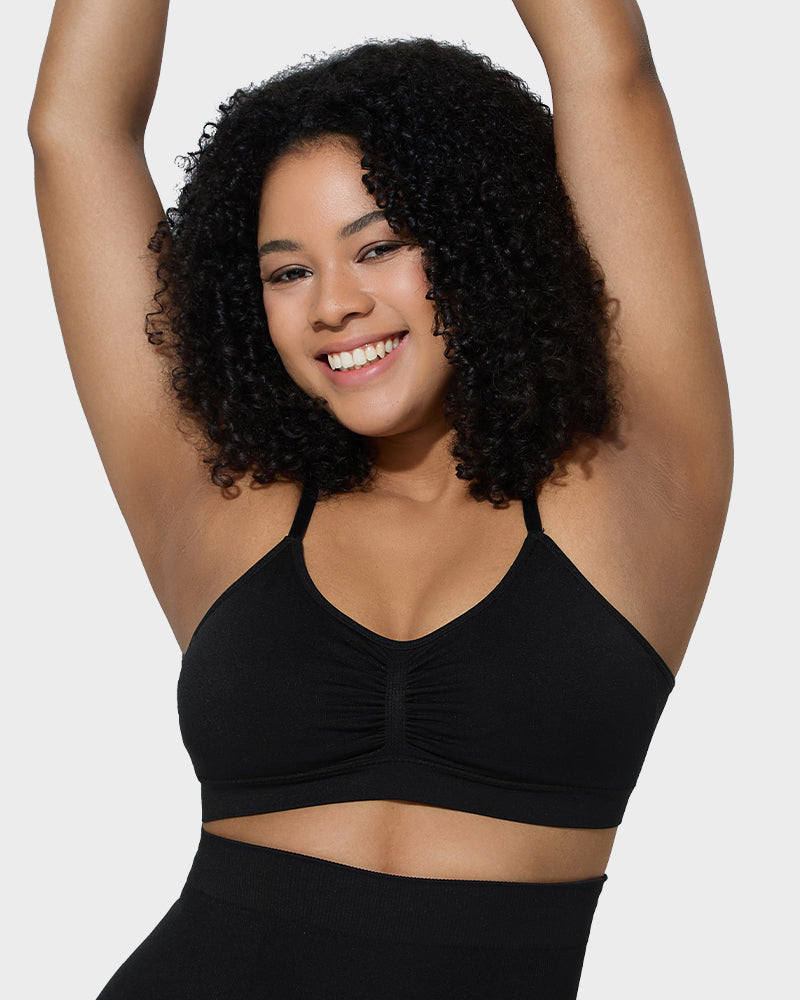 Full Coverage Non-Padded Wireless Sculpt Bra