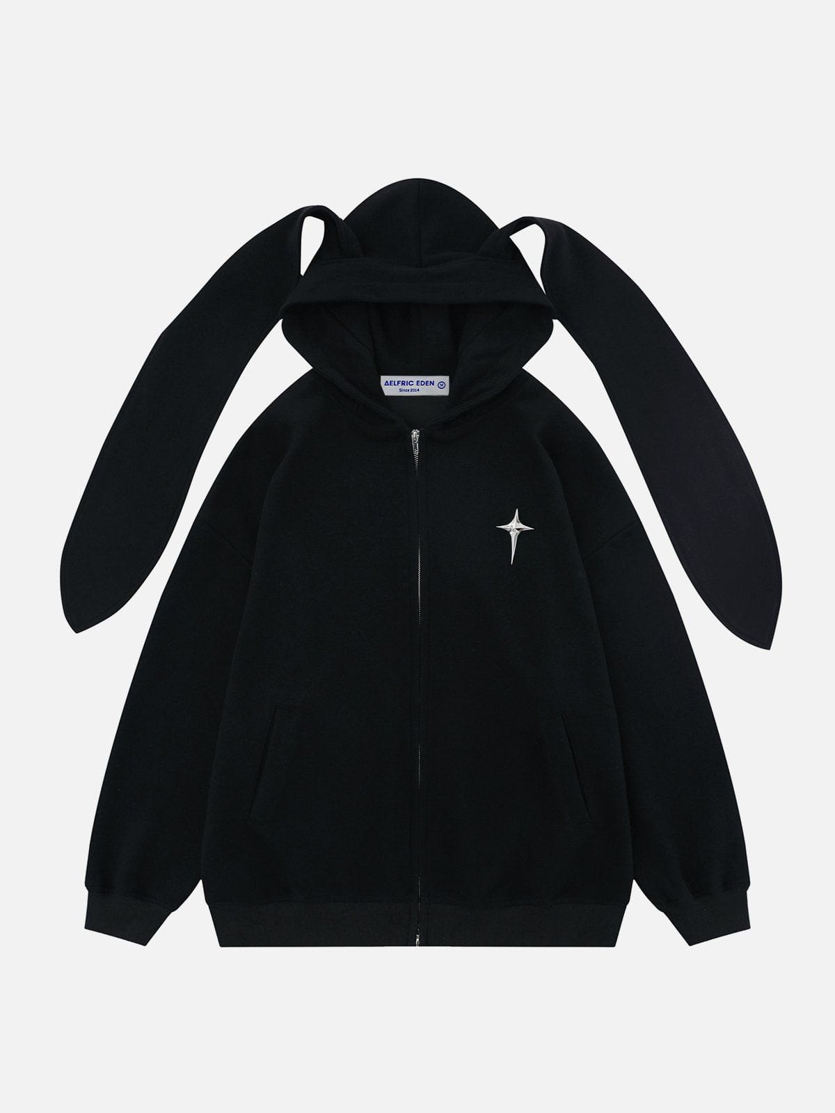 Rabbit Ears Solid Hoodie