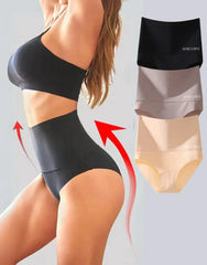 3-Pack High Waisted Tummy Control Brief Panties