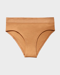 Seamless Knitted Low-Rise Brief Panty