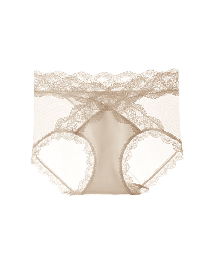Women's Lace Breathable Tummy Control and Butt Lifting Panties