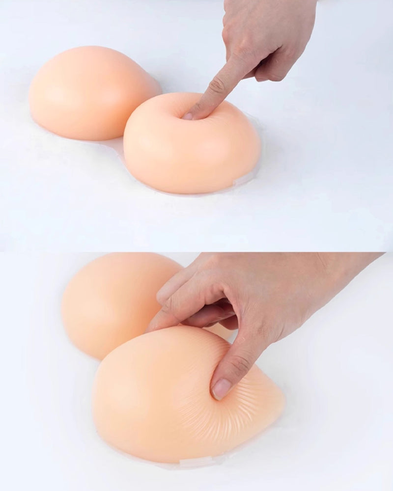 Artificial Breasts Cross-dressing Breast Forms Silicone Breast Pads Thick Fake Breasts