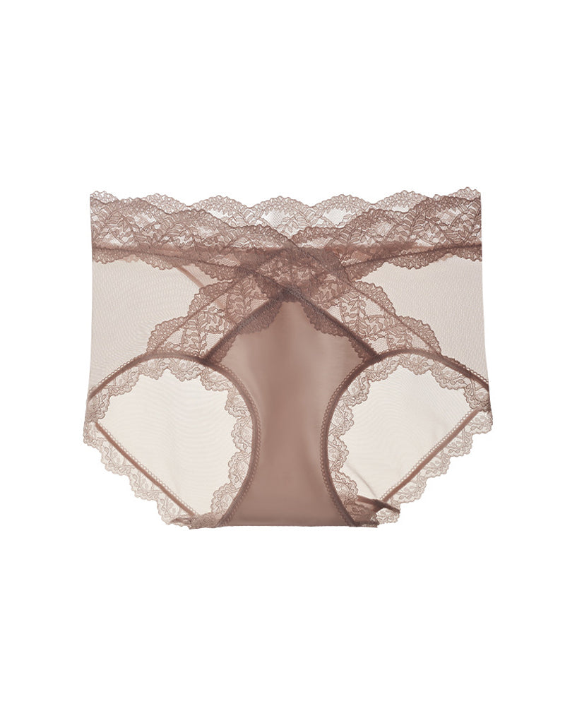 Women's Lace Breathable Tummy Control and Butt Lifting Panties