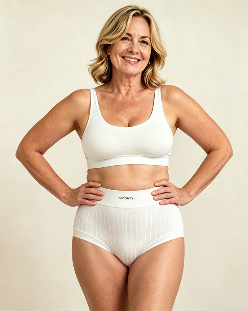Cotton Antibacterial Seamless Breathable Briefs