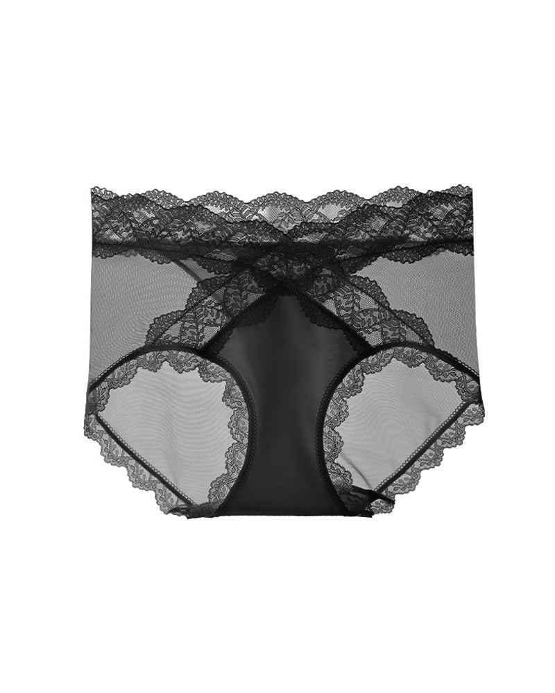 Women's Lace Breathable Tummy Control and Butt Lifting Panties