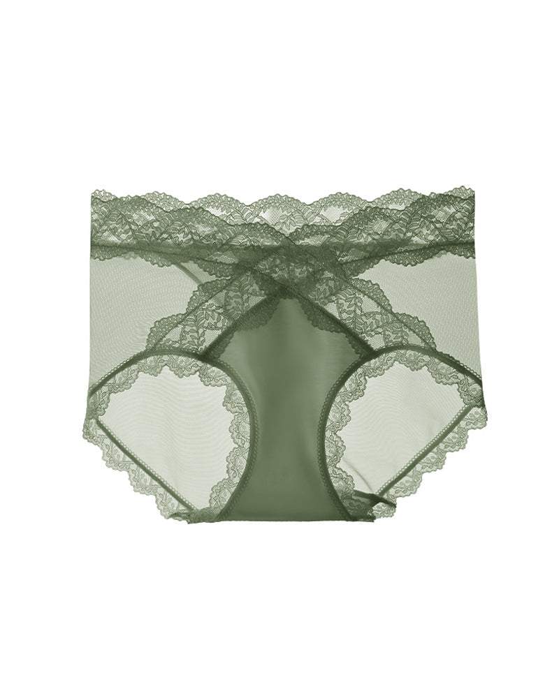 Women's Lace Breathable Tummy Control and Butt Lifting Panties