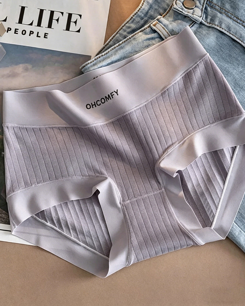 Cotton Antibacterial Seamless Breathable Briefs