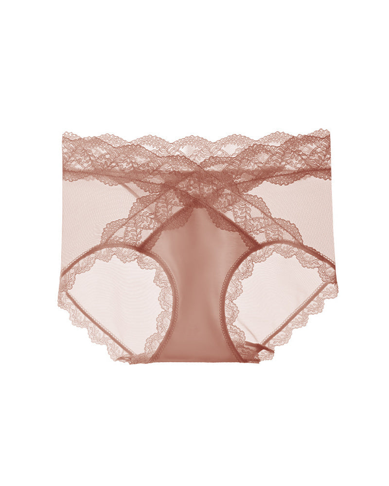 Women's Lace Breathable Tummy Control and Butt Lifting Panties