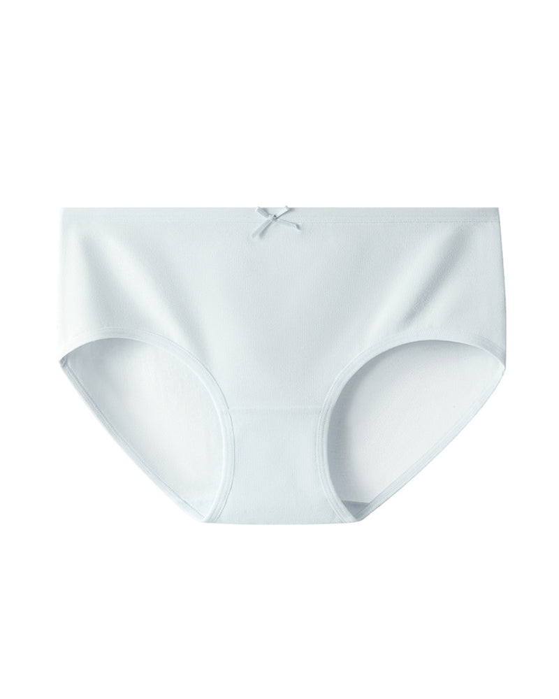 Women's 10A Antibacterial Crotch Lined Cloud-Feel Cotton Comfortable Breathable Underwear