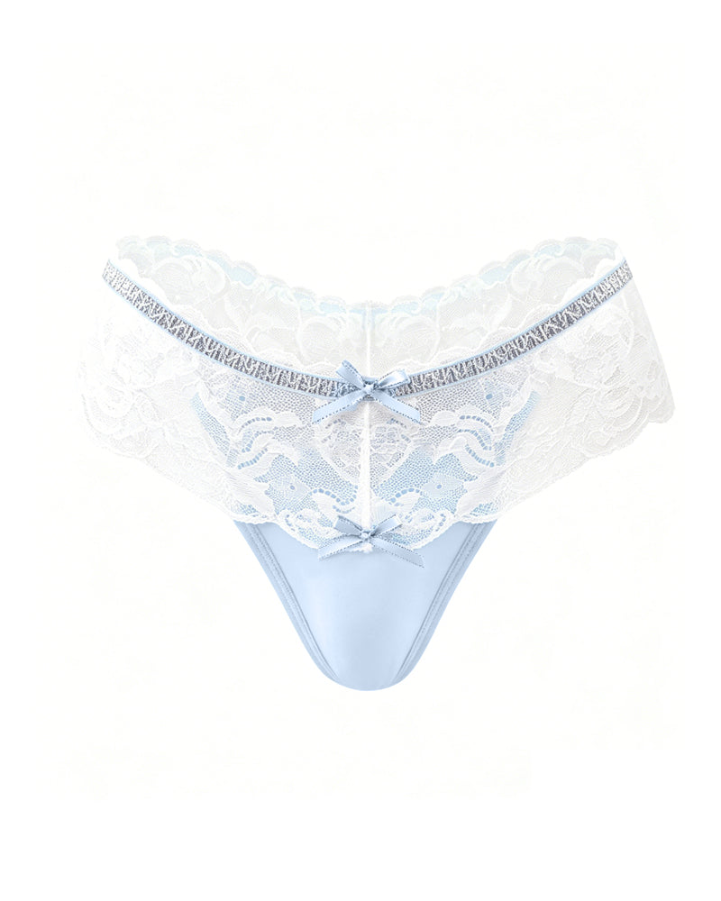 Women's Floral Lace Comfortable Low-rise Panties